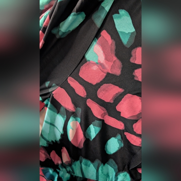 NWT TORRID Butterfly Mini Studio Knit Cinch Front Skater Dress size 0X NWT - Picture 5 of 8